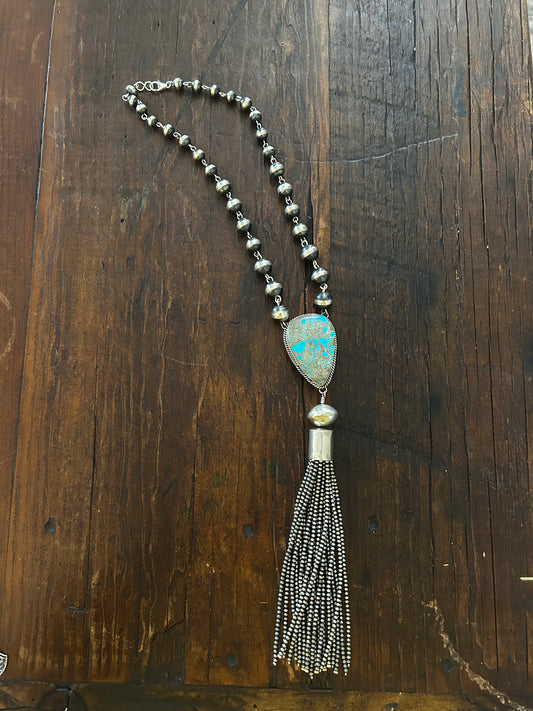 Tassel Lariat Necklace