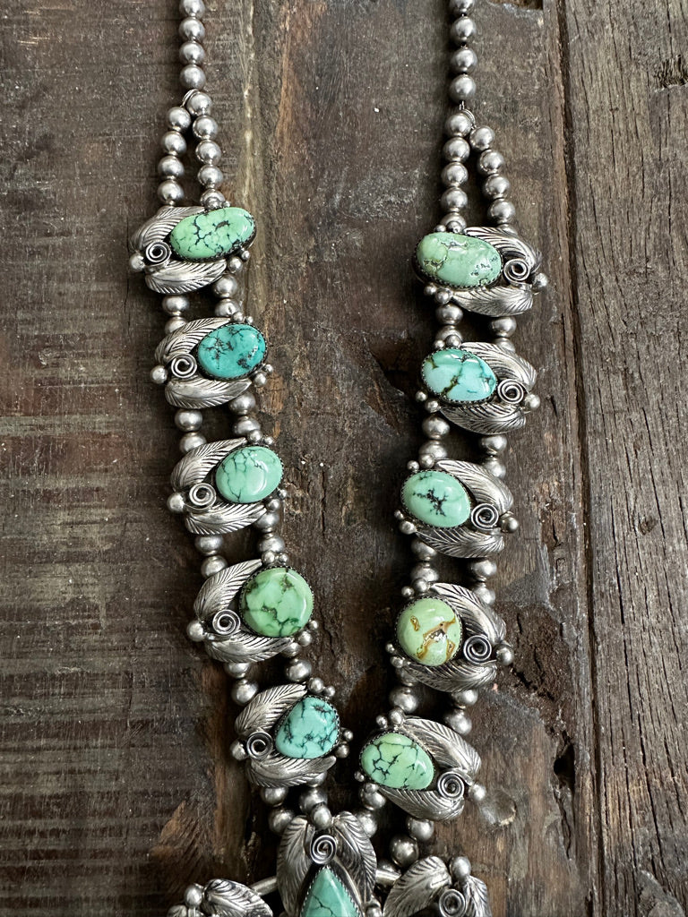 Vintage Carico Lake Squash Blossom