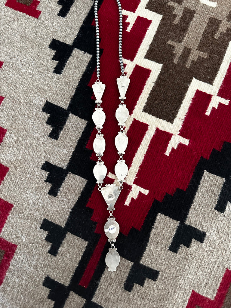 Spiny Oyster Turquoise Lariat