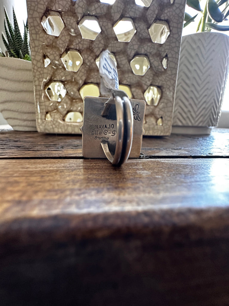 4-Stone Square Ring