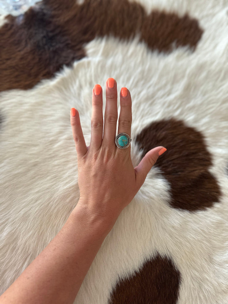 Vintage Kingman Rope Ring