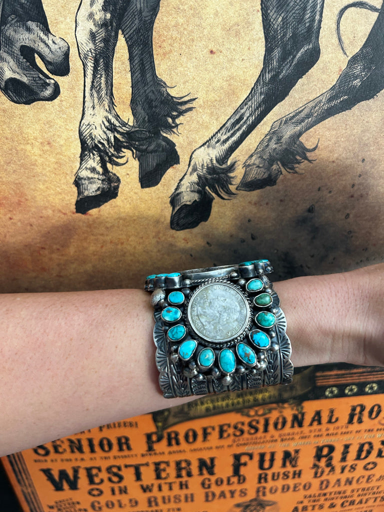 Quarter Dollar Kingman Cuff