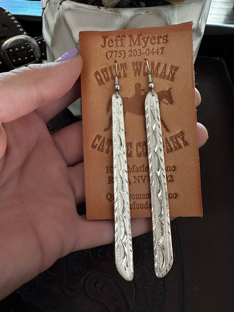 Quiet Woman Earrings by Jeff Smith