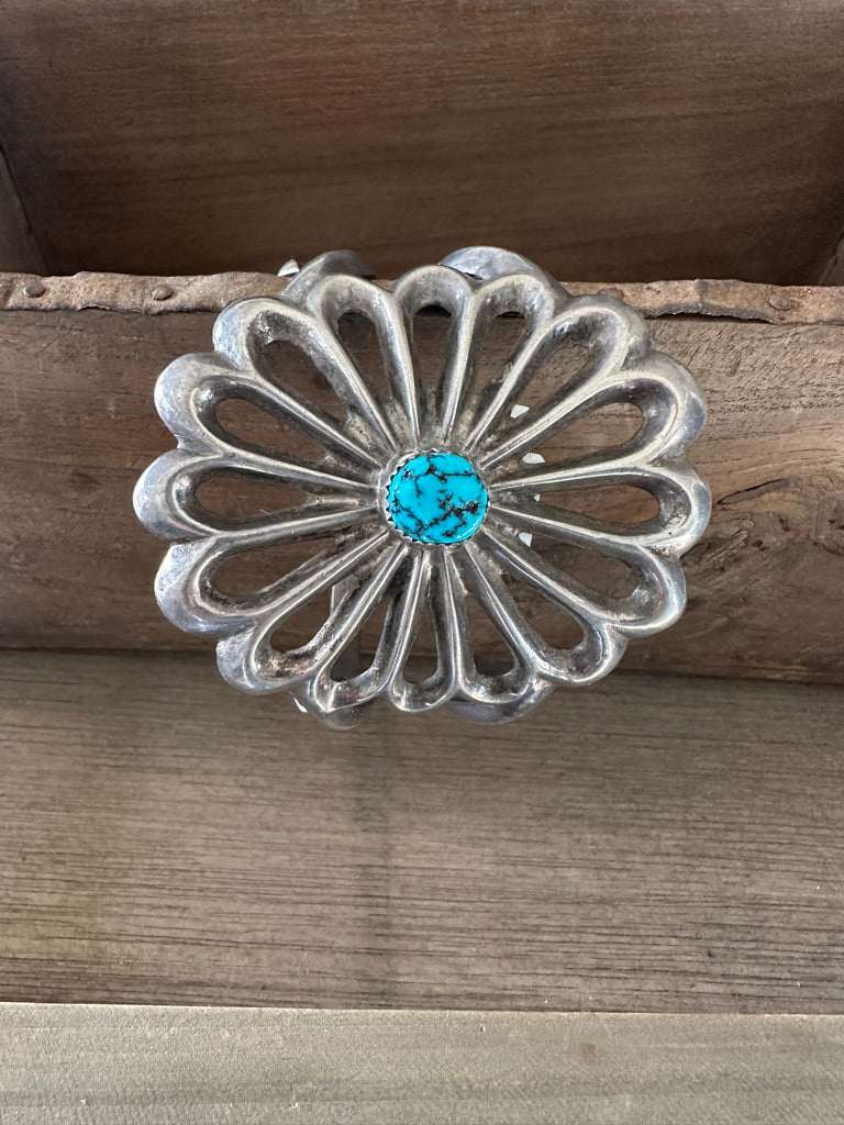 Vintage Sandcast Bisbee Stone Bracelet