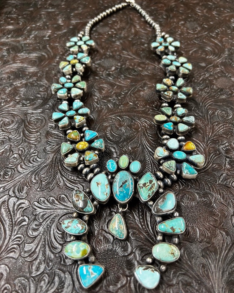 Carico Lake Turquoise Squash Blossom