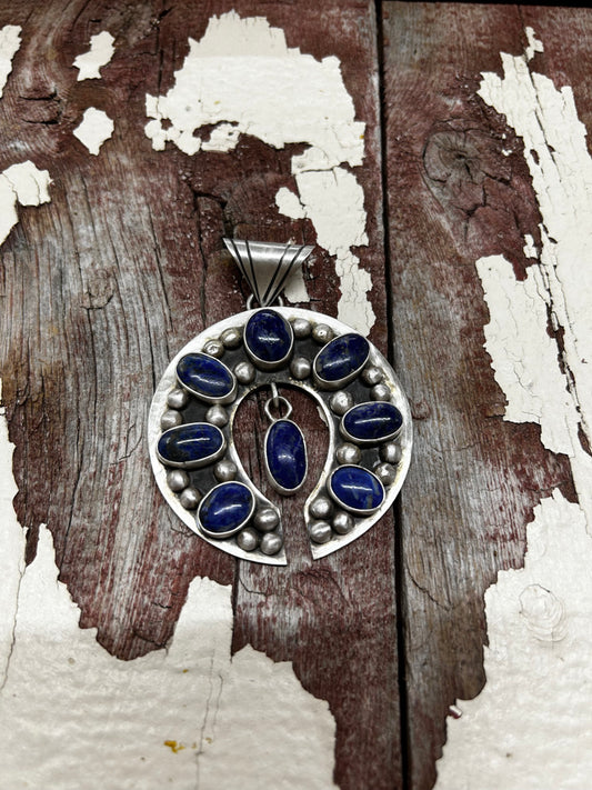 Lapis Naja Pendant