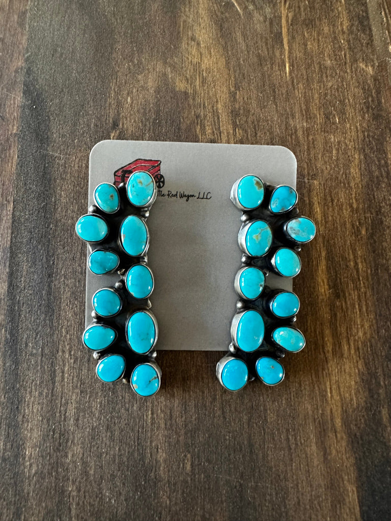 2 half moon earrings