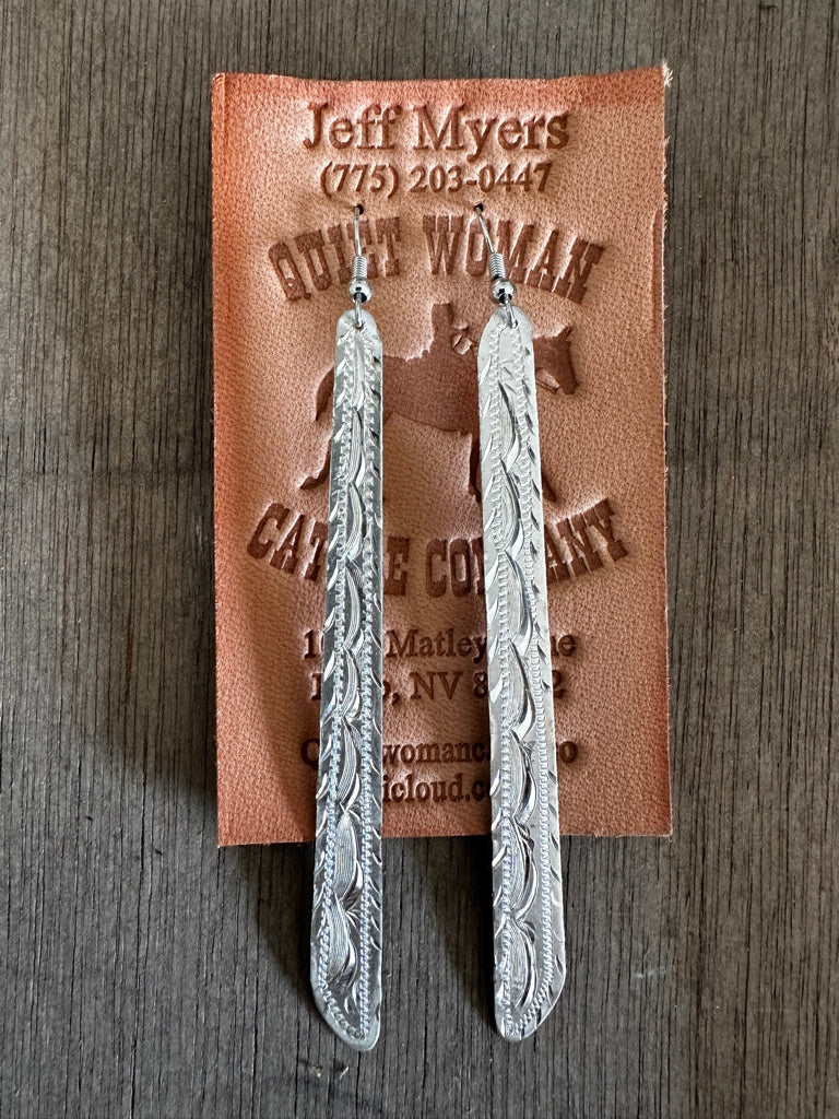 Quiet Woman Earrings by Jeff Smith