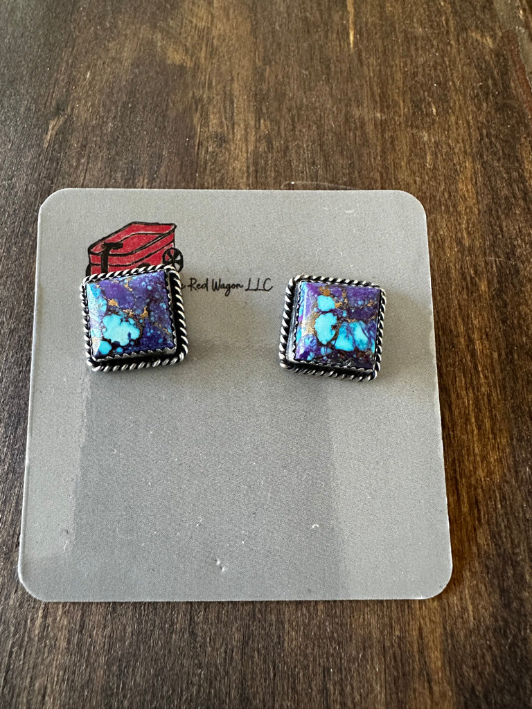 Mojave Turquoise Studs
