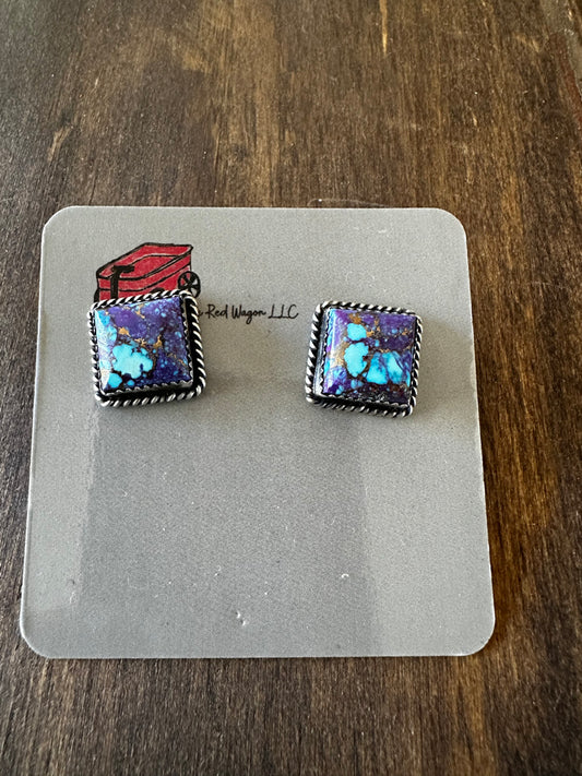 Mojave Turquoise Studs
