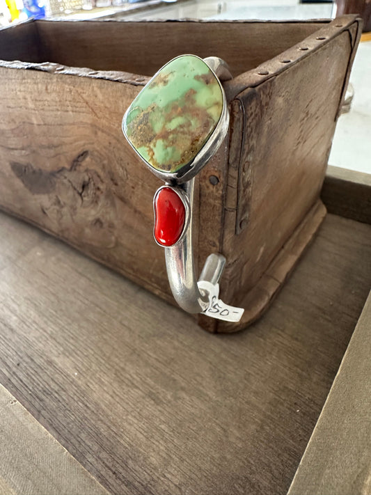 Coral Turquoise Bracelet by Alex Sanchez