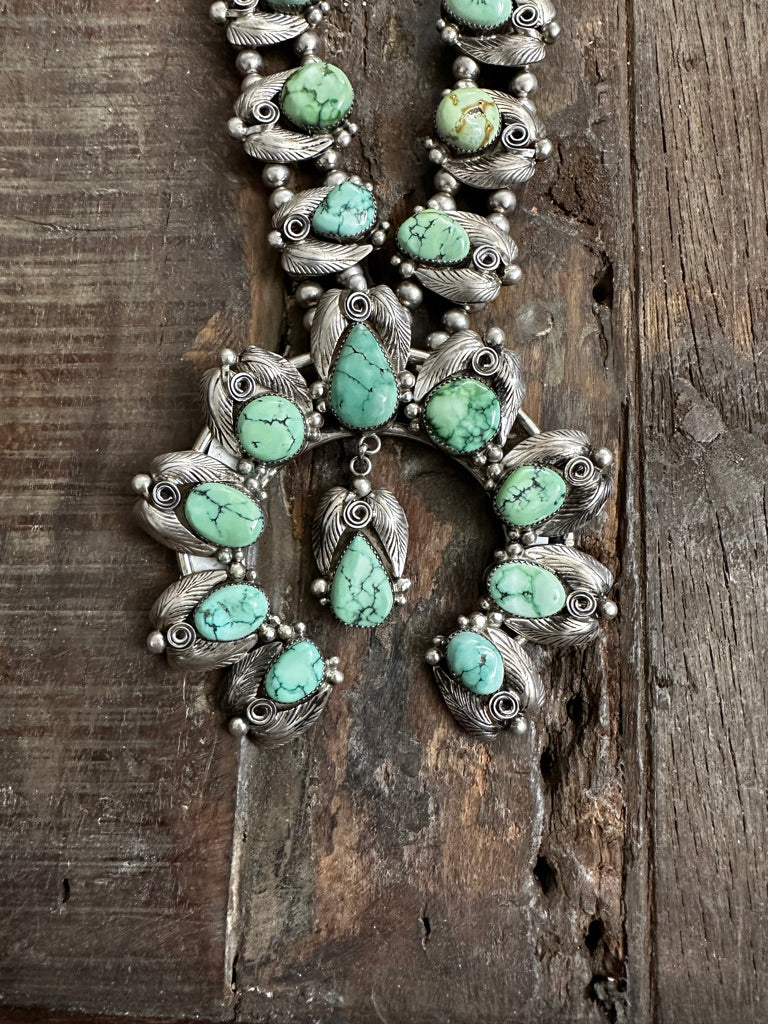 Vintage Carico Lake Squash Blossom