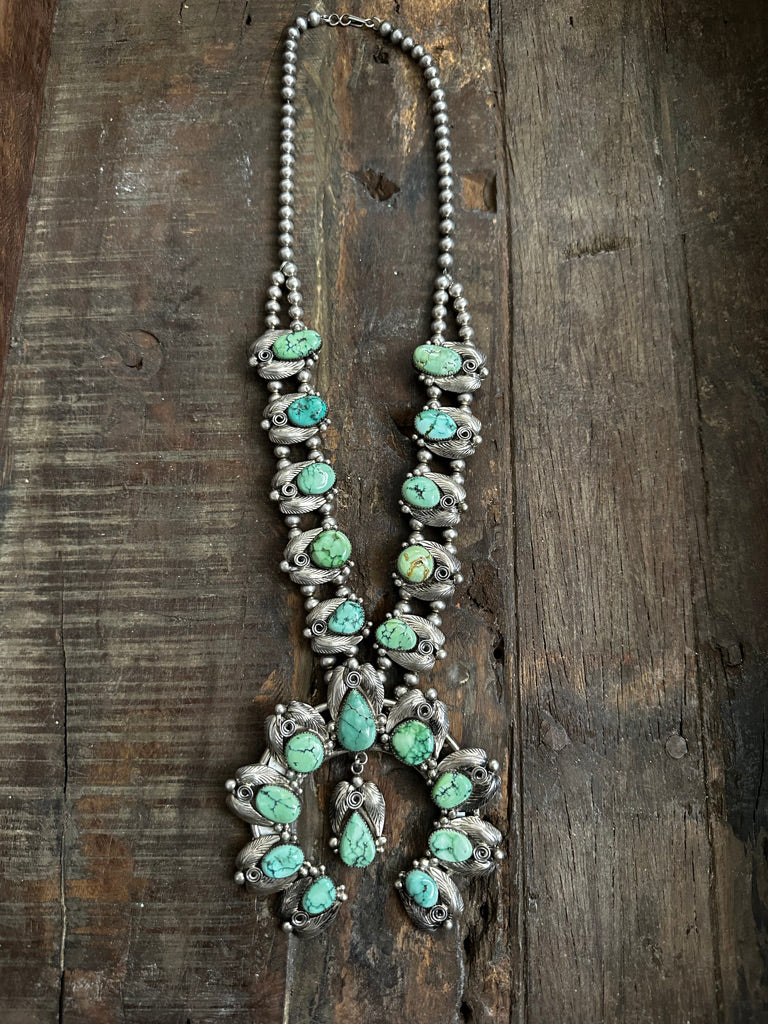 Vintage Carico Lake Squash Blossom