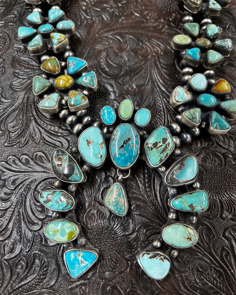 Carico Lake Turquoise Squash Blossom