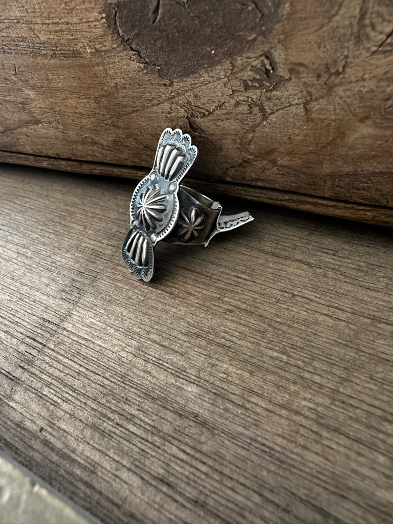 Butterfly Concho Ring