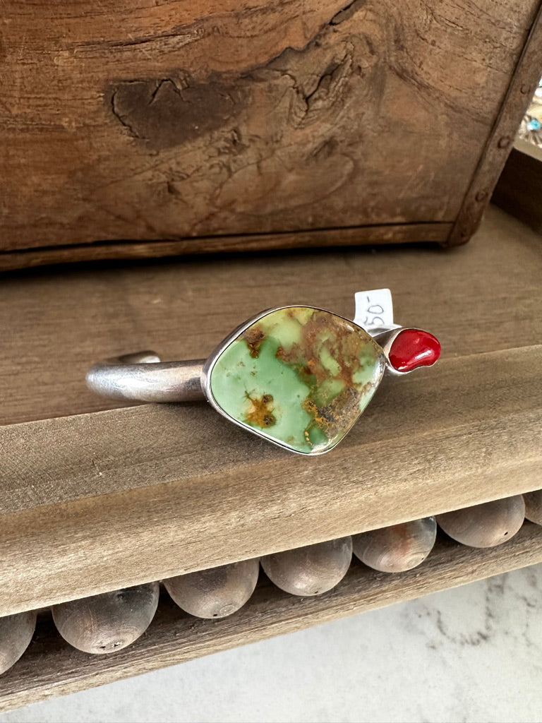 Coral Turquoise Bracelet by Alex Sanchez