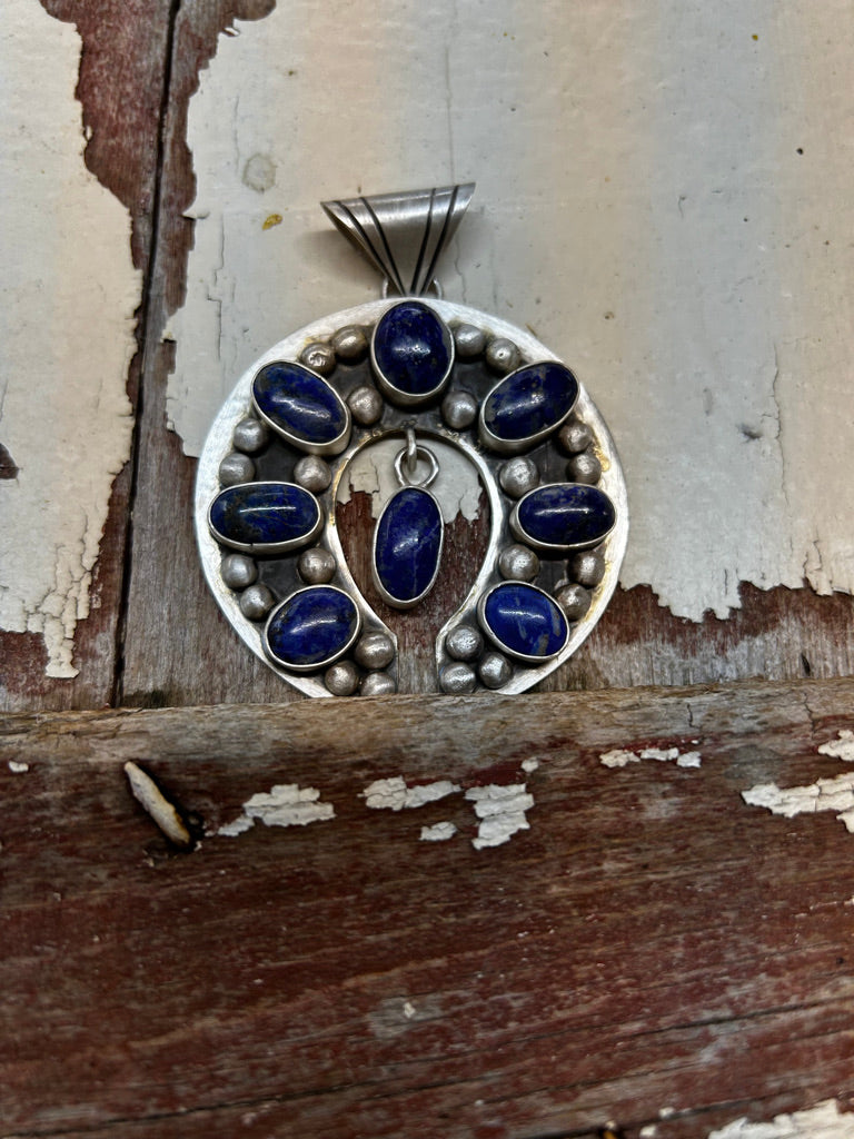 Lapis Naja Pendant