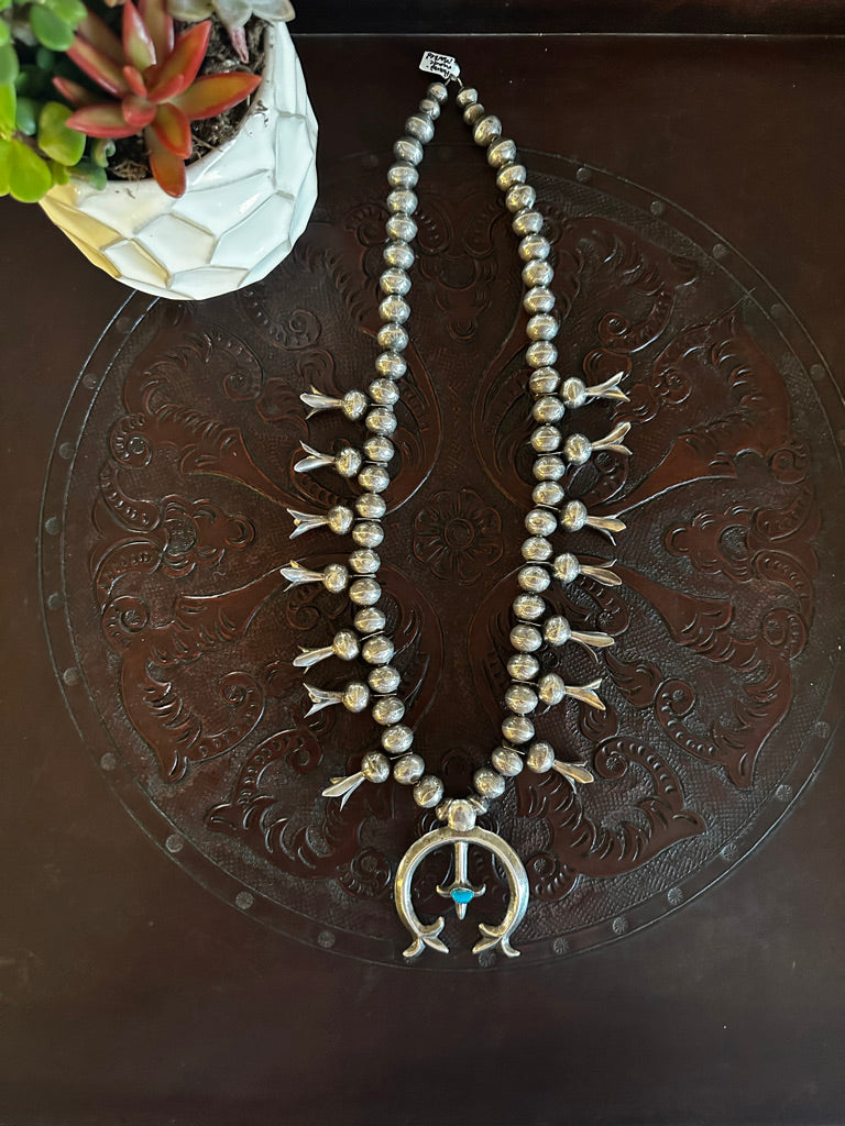 Vintage Handmade Sterling Silver Squash