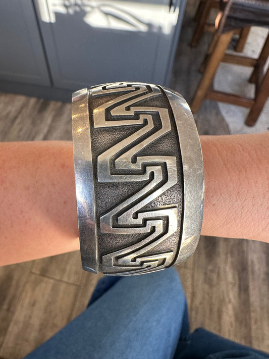 Vintage 60's Zig Zag Bracelet