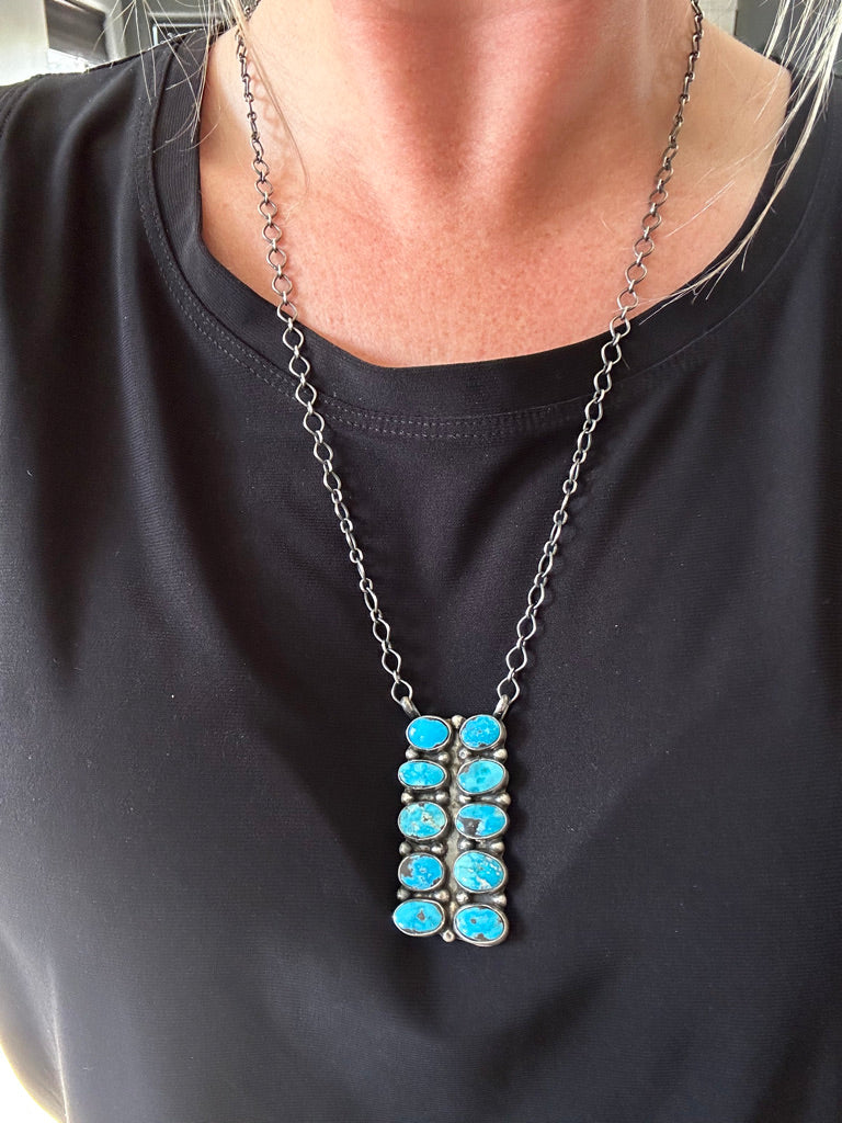 Double Row Turquoise Necklace