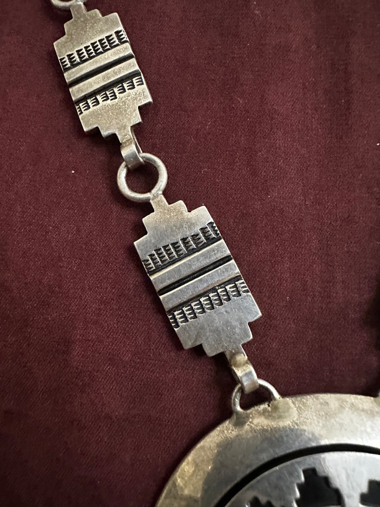 Vintage Hopi Lapis Necklace